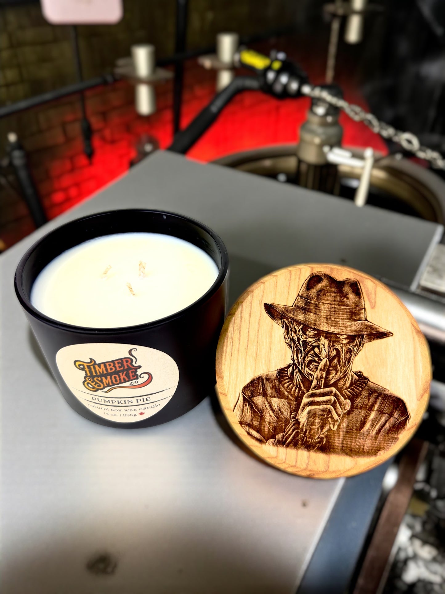 Freddy Krueger Candle