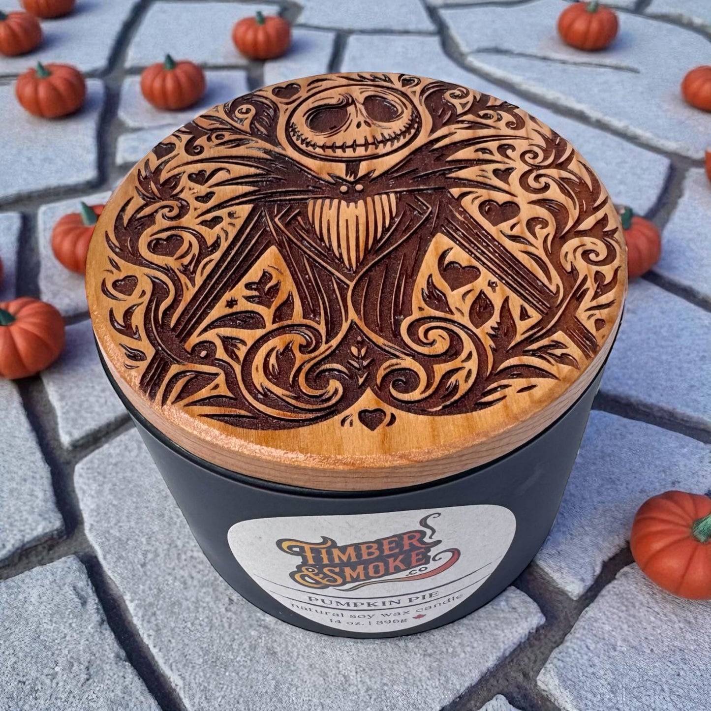 Jack Skellington Candle