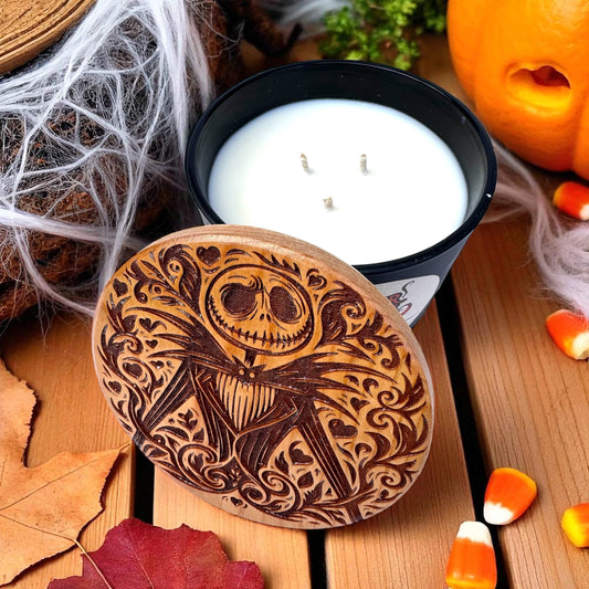 Jack Skellington Candle