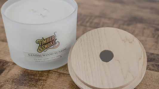 Family Name Candle - Black Walnut